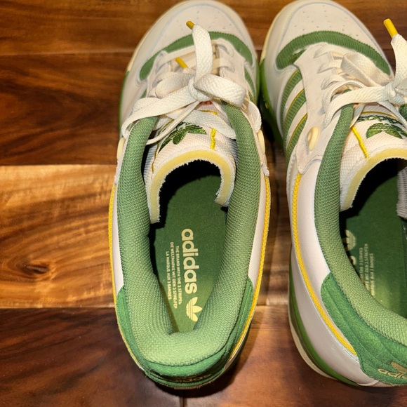 SOLD❗️- Adidas Rivalry Low 86 Crew Green/Hazy Yellow FZ6318 - Size 12.5 - Picture 11 of 16